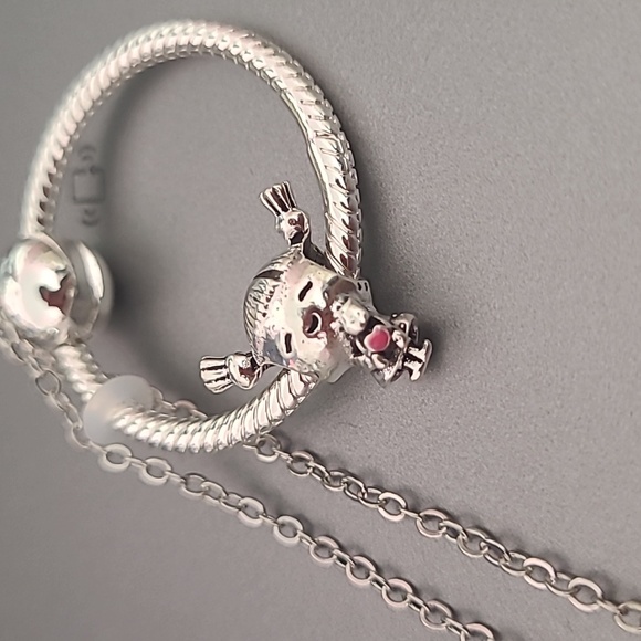 Bundle 3 pieces Deal - 45 CM  Girl Charm + Pendant + Necklace - Picture 3 of 9